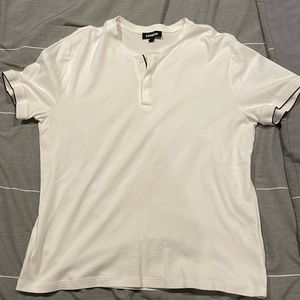 Express no-collar polo